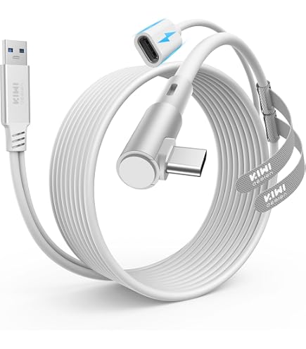 Kuject 16ft Link Cable for Quest 3S/3, Quest 2 and Quest Pro, with